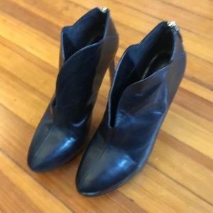 Nine West leather booties